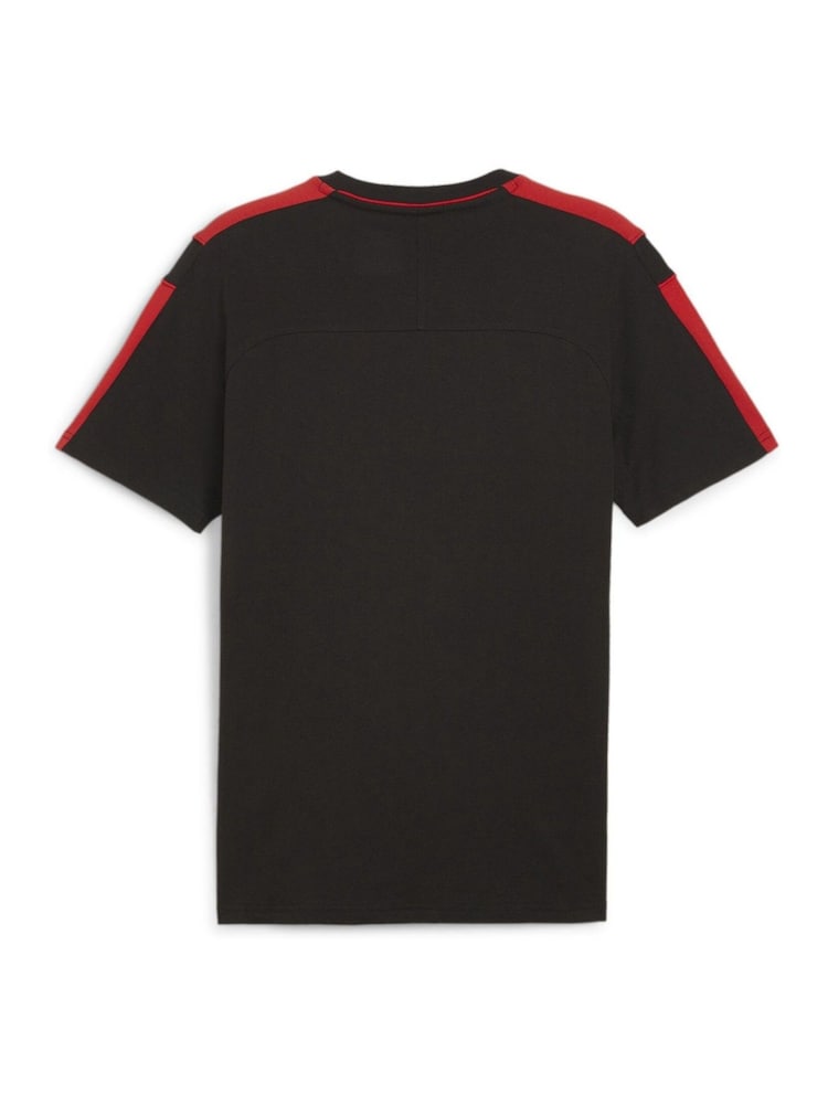 Puma Black Mens Scuderia Ferrari Race MT7 Motorsport T-Shirt - Image 5 of 5