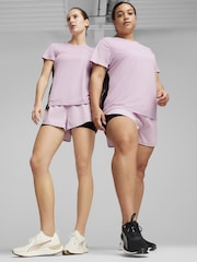 Puma Purple Womens Run Favorite T-Shirt - Image 1 of 6