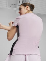 Puma Purple Womens Run Favorite T-Shirt - Image 3 of 6