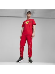 Puma Red Mens Scuderia Ferrari Motorsport Race Sweat Trousers - Image 1 of 6