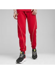 Puma Red Mens Scuderia Ferrari Motorsport Race Sweat Trousers - Image 6 of 6