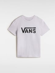 Vans Womens Purple Flying VCrew 100% Cotton T-Shirt - Image 5 of 6