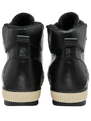 Lotus Black Casual Ankle Boots - Image 3 of 4