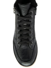 Lotus Black Casual Ankle Boots - Image 4 of 4