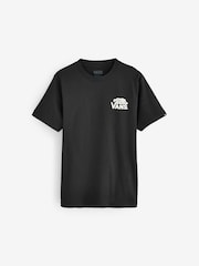 Vans Boys Sneaky 100% Cotton Black T-Shirt - Image 1 of 4