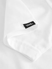 Белая футболка для мальчиков из 100% хлопка в клетку Vans - Изображение 4 из 4