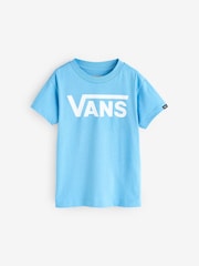 Vans Boys Blue Classic 100% Cotton T-Shirt - Image 1 of 4