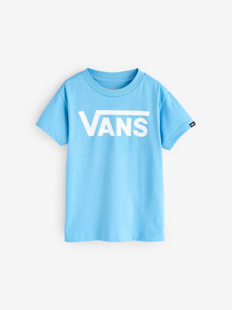 Vans Boys Blue Classic 100% Cotton T-Shirt - Image 1 of 4