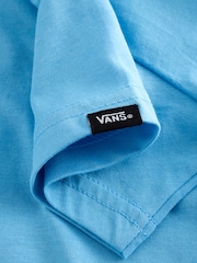 Vans Boys Blue Classic 100% Cotton T-Shirt - Image 4 of 4