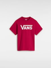 Vans Boys Red Classic 100% Cotton T-Shirt - Image 1 of 2
