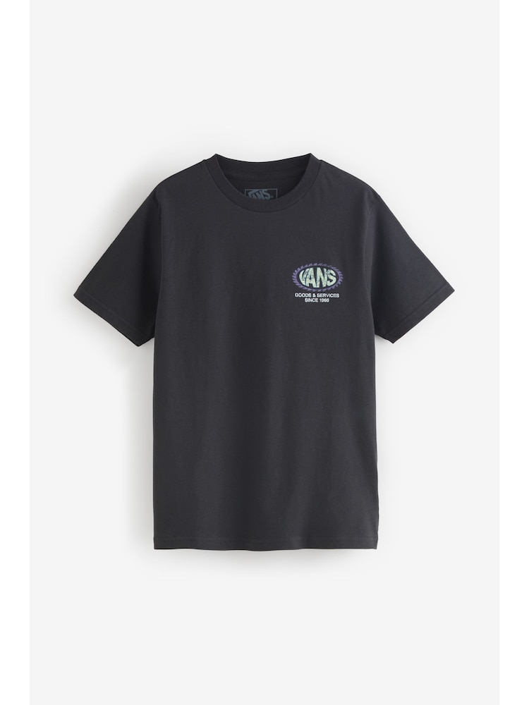 Vans Boys Shreddler 100% Cotton Black T-Shirt - Изображение 1 из 3