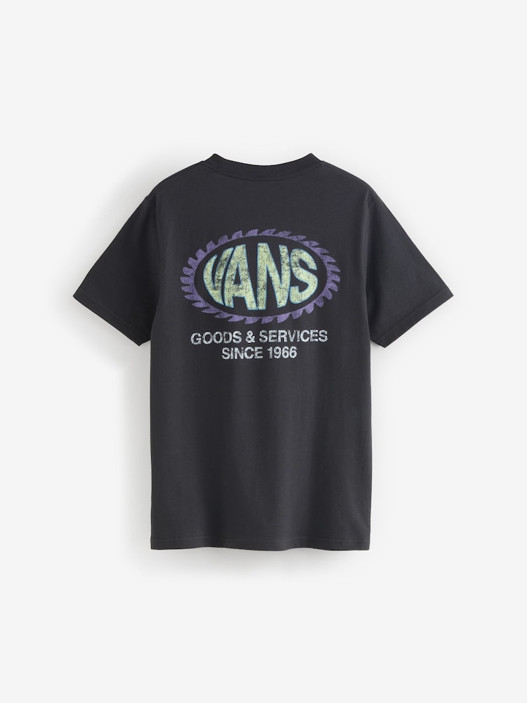 Vans Boys Shreddler 100% Cotton Black T-Shirt - Изображение 2 из 3