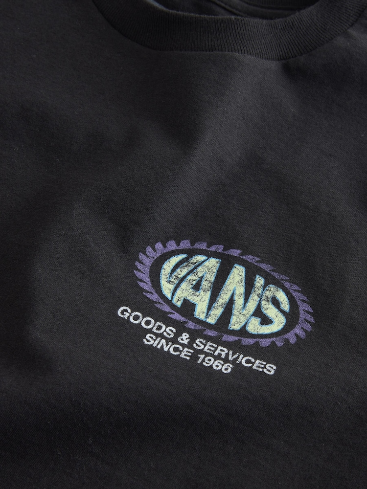 Vans Boys Shreddler 100% Cotton Black T-Shirt - Изображение 3 из 3