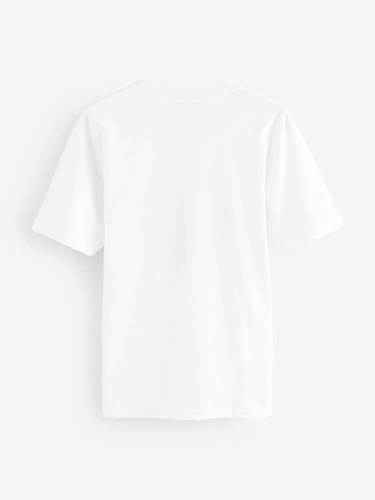 Vans Boys Retro White T-Shirt - Imagen 2 de 4