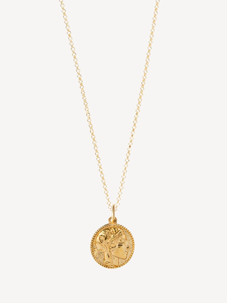 Hermina Athens Gold Plated Athena Thin Chain - Image 1 of 5