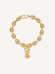 Hermina Athens Gold Sterling Pedestal Moonlight Bracelet - Image 1 of 2
