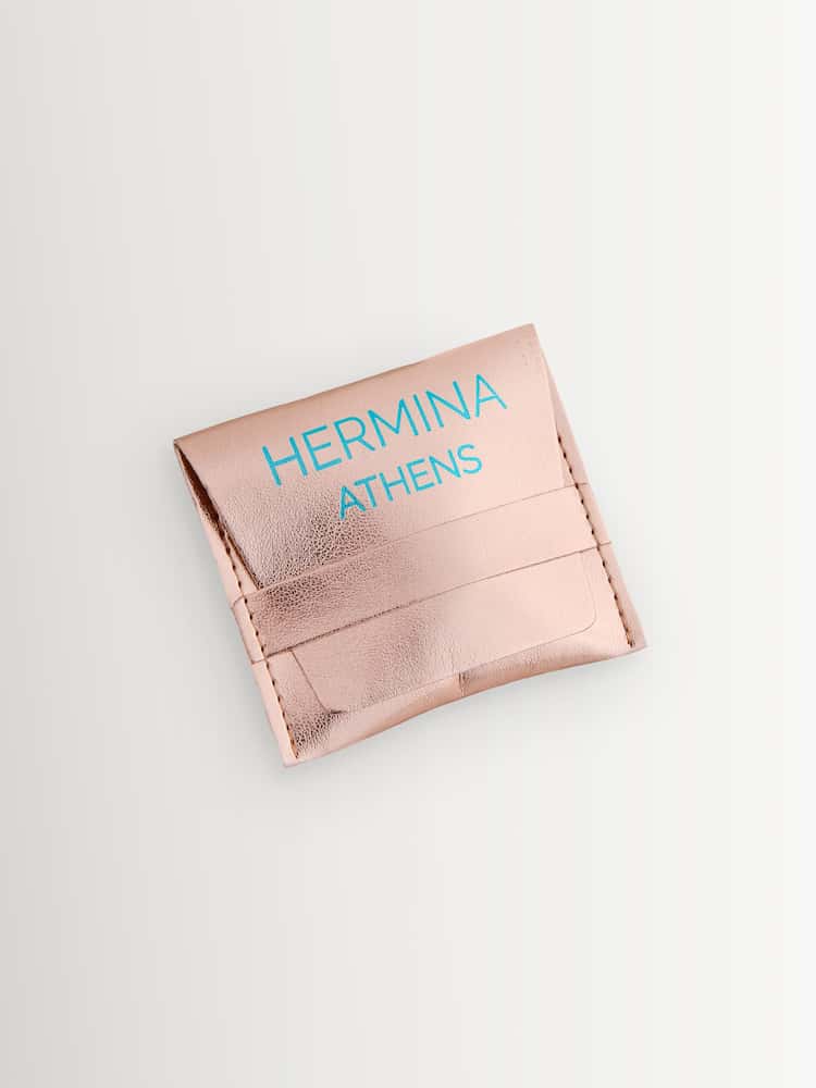 Hermina Athens Gold Sterling Pedestal Moonlight Bracelet - Image 3 of 3 Hermina Athens Gold Sterling Pedestal Moonlight Bracelet - Image 3 of 3