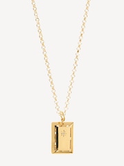 Hermina Athens Gold Plated Angel Pendant Necklace - Image 1 of 4