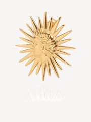 Hermina Athens Gold Plated Sun Earrings - Image 2 of 5