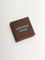 Hermina Athens Gold Plated Sun Earrings - Image 6 of 6