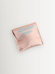 Plateado - Pulsera de plata con pedestal de Hermina Athens - Imagen 4 de 4