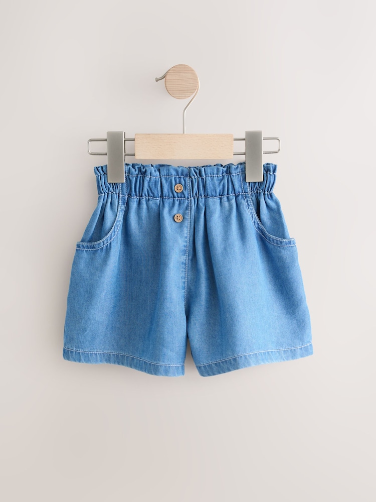 Blue Denim Shorts 2 Pack (3mths-7yrs) - Image 2 of 6