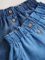 Blue Denim Shorts 2 Pack (3mths-7yrs) - Image 6 of 6