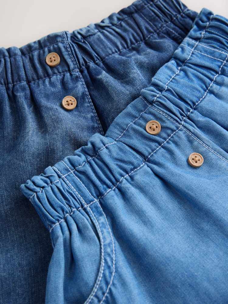 Blau Denim - Shorts im 2er-Pack (3Monate–7Jahre) - Bild 6 von 6 Blau Denim - Shorts im 2er-Pack (3Monate–7Jahre) - Bild 6 von 6