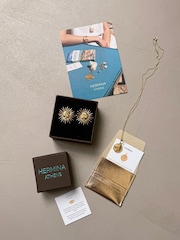 Hermina Athens Gold Plated Kochyli Earrings - Image 6 of 6