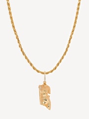 Hermina Athens Gold Plated Thea Small Cord Chain - Image 1 of 3