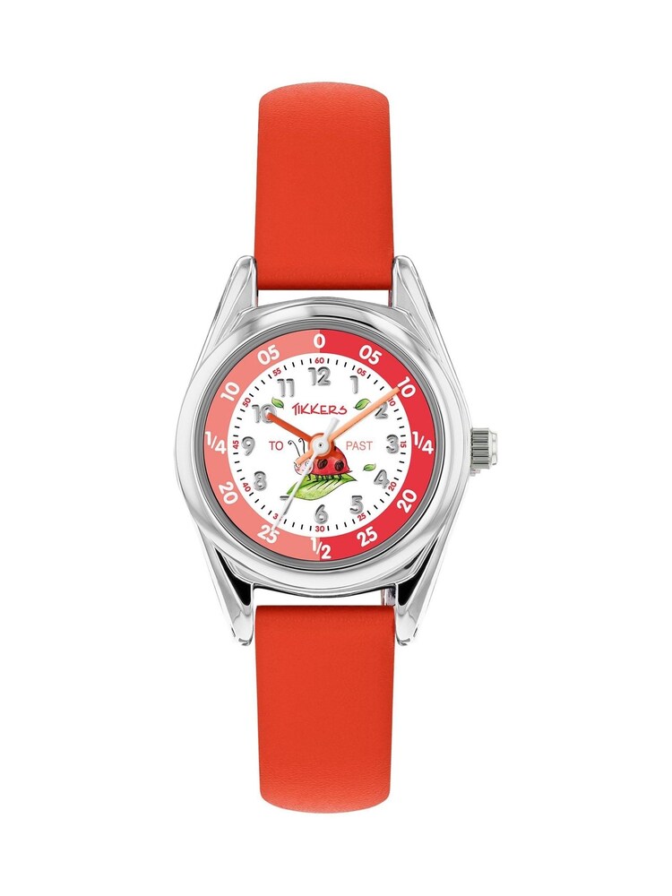 Tikkers Kids Red RSPB Ladybird Watch - Image 1 of 4