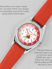 Tikkers Kids Red RSPB Ladybird Watch - Image 2 of 4