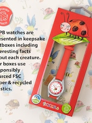 Tikkers Kids Red RSPB Ladybird Watch - Image 4 of 4