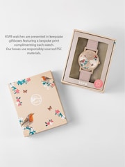 Tikkers Pink RSPB Robin Adult Watch - Image 4 of 4