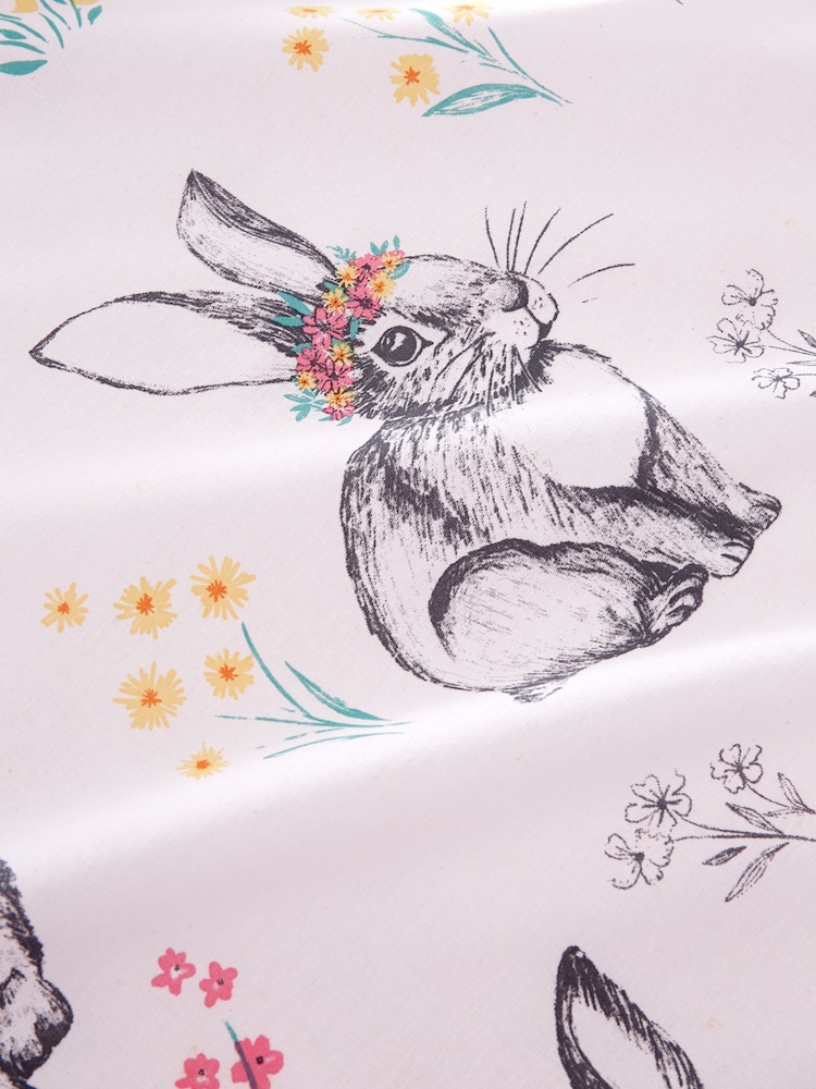 Juego de funda de edredón reversible con diseño de florecillas o de conejos de Catherine Lansfield - Imagen 5 de 5
