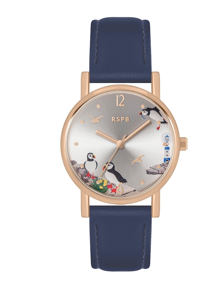 Tikkers Blue RSPB Puffin Adult Watch - Image 1 of 3