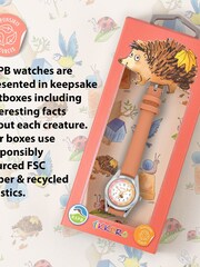 Tikkers Kids Pink RSPB Hedgehog Watch - Image 4 of 4