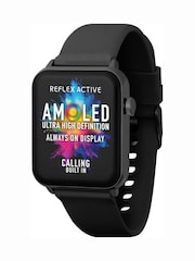 Reflex Active Series 30 Smart Calling Black Amoled Watch - Image 1 of 7