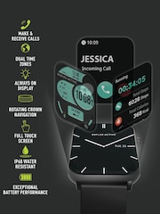 Reflex Active Series 30 Smart Calling Black Amoled Watch - Image 7 of 7