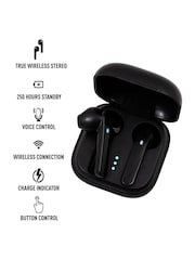 Reflex Active Series 17 Black Strap Smart Watch and True Wireless Sound Earbud Set - Image 4 of 7