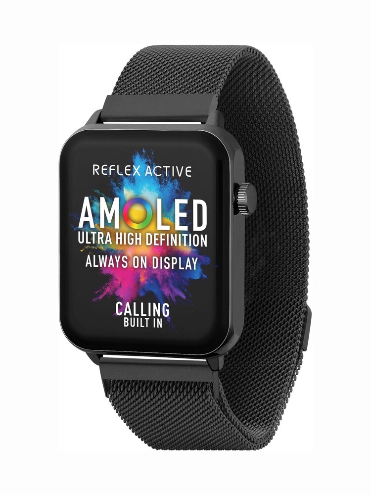 Reflex Active Series 30 Smart Calling Amoled Black Watch - Image 1 of 6