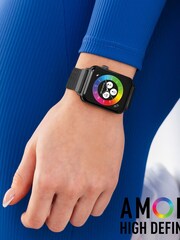 Reflex Active Series 30 Smart Calling Amoled Black Watch - Image 3 of 6