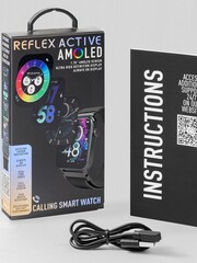 Reflex Active Series 30 Smart Calling Amoled Black Watch - Image 6 of 6