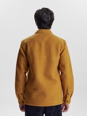 Anerkjendt Orange Boiled Wool Overshirt - Image 2 of 7