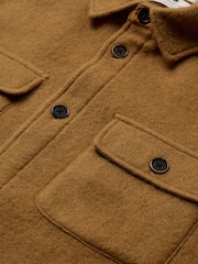 Anerkjendt Orange Boiled Wool Overshirt - Image 7 of 7