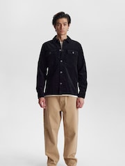 Anerkjendt Black Cord Overshirt - Image 1 of 8
