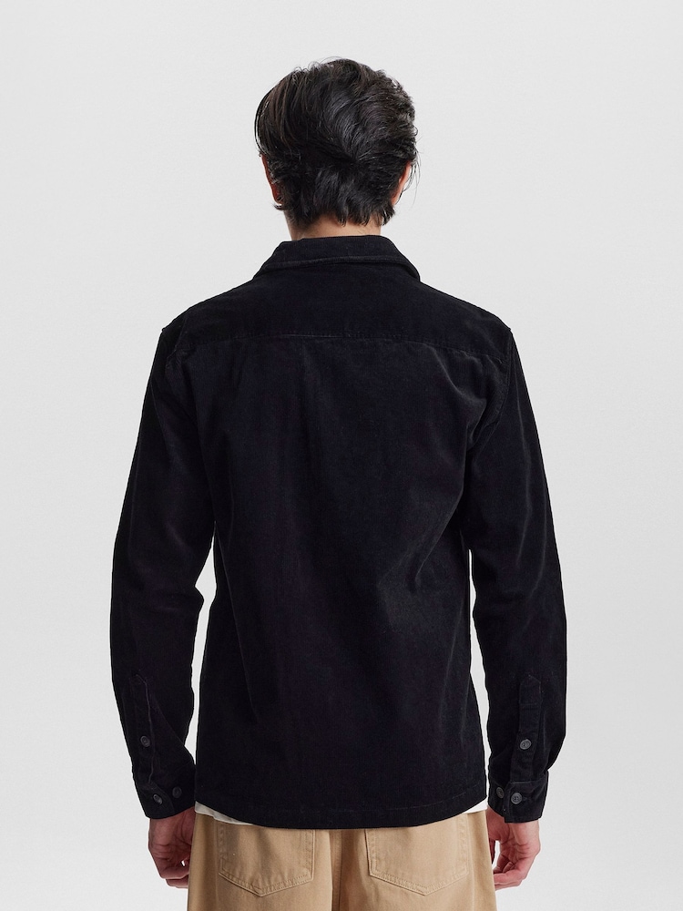 Anerkjendt Black Cord Overshirt - Image 2 of 8