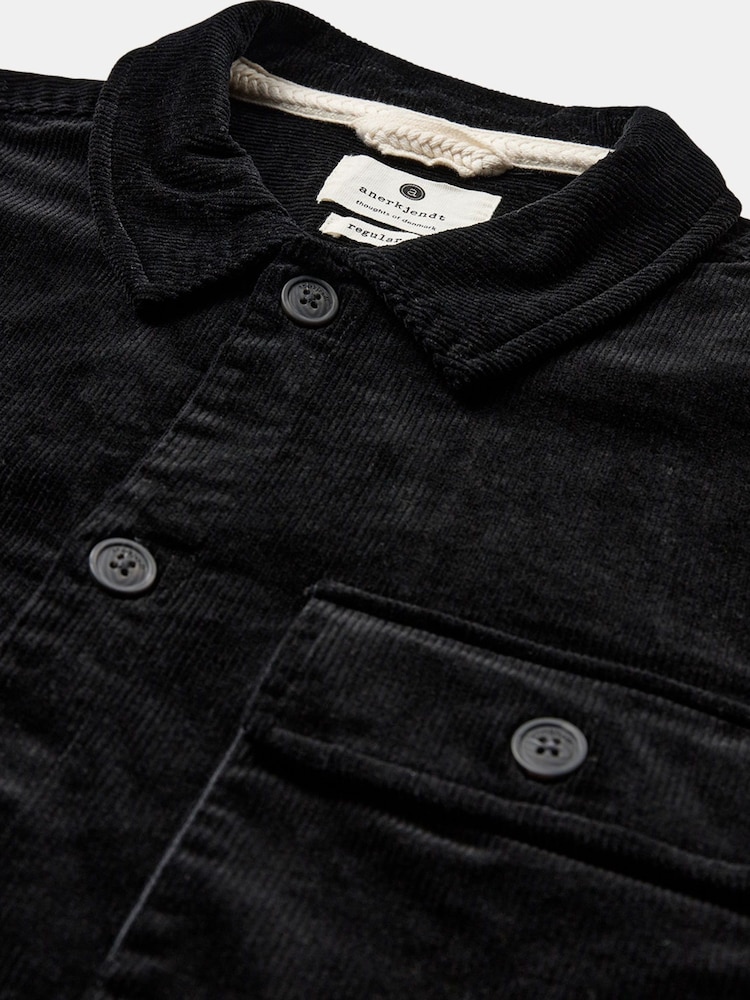 Anerkjendt Black Cord Overshirt - Image 8 of 8