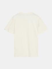 Alb - Tricou cu structură din bumbac Anerkjendt 100% - Imaginea 6 din 7