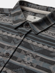 Anerkjendt Grey Jacquard Shirt - Image 8 of 8